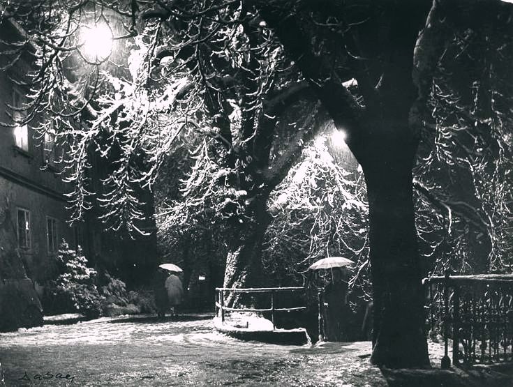 Strossmayerovo šetalište 1967. godine, snimio Tošo Dabac